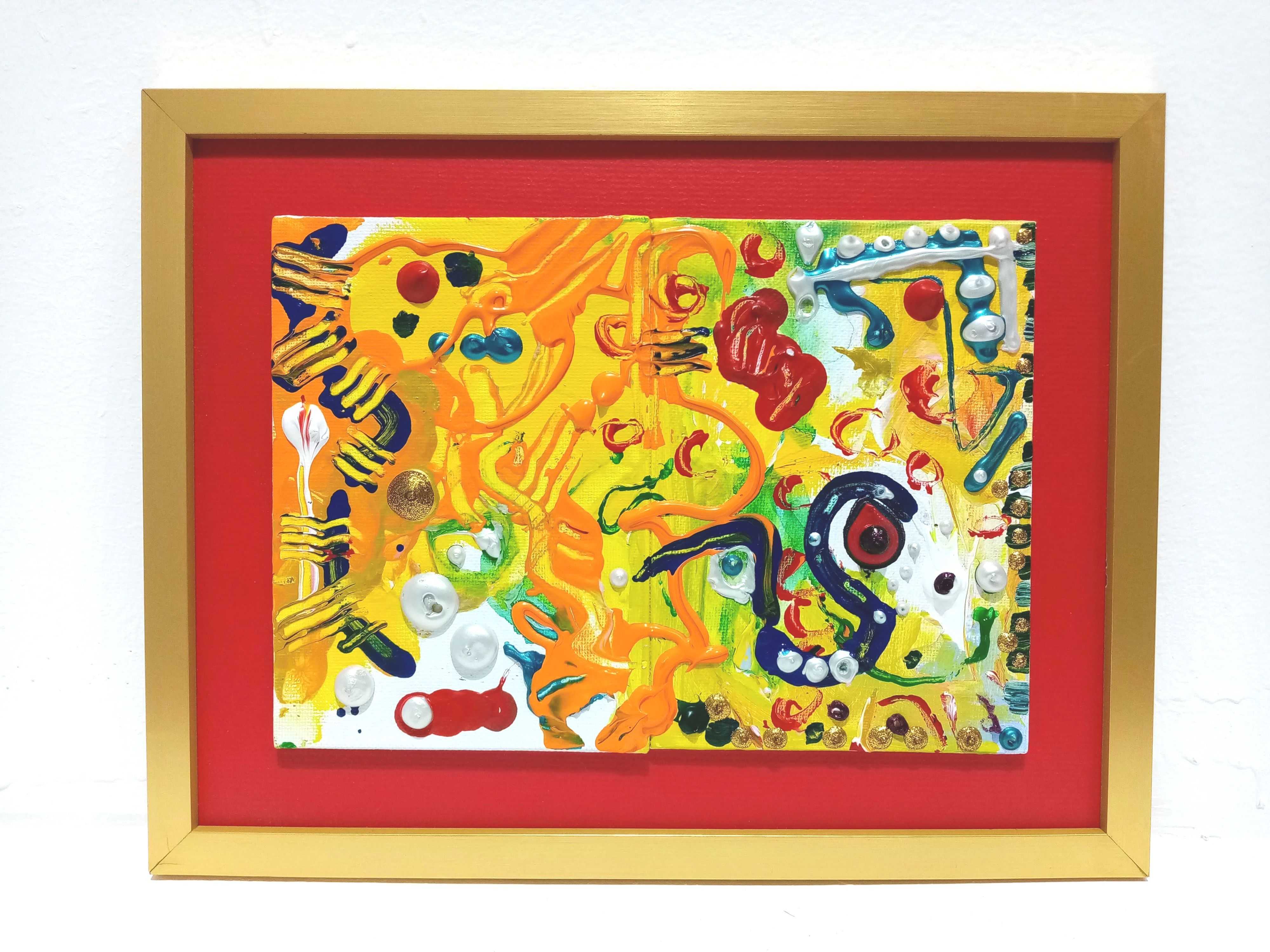 Freedom no. 6 - Yellow and Pearls