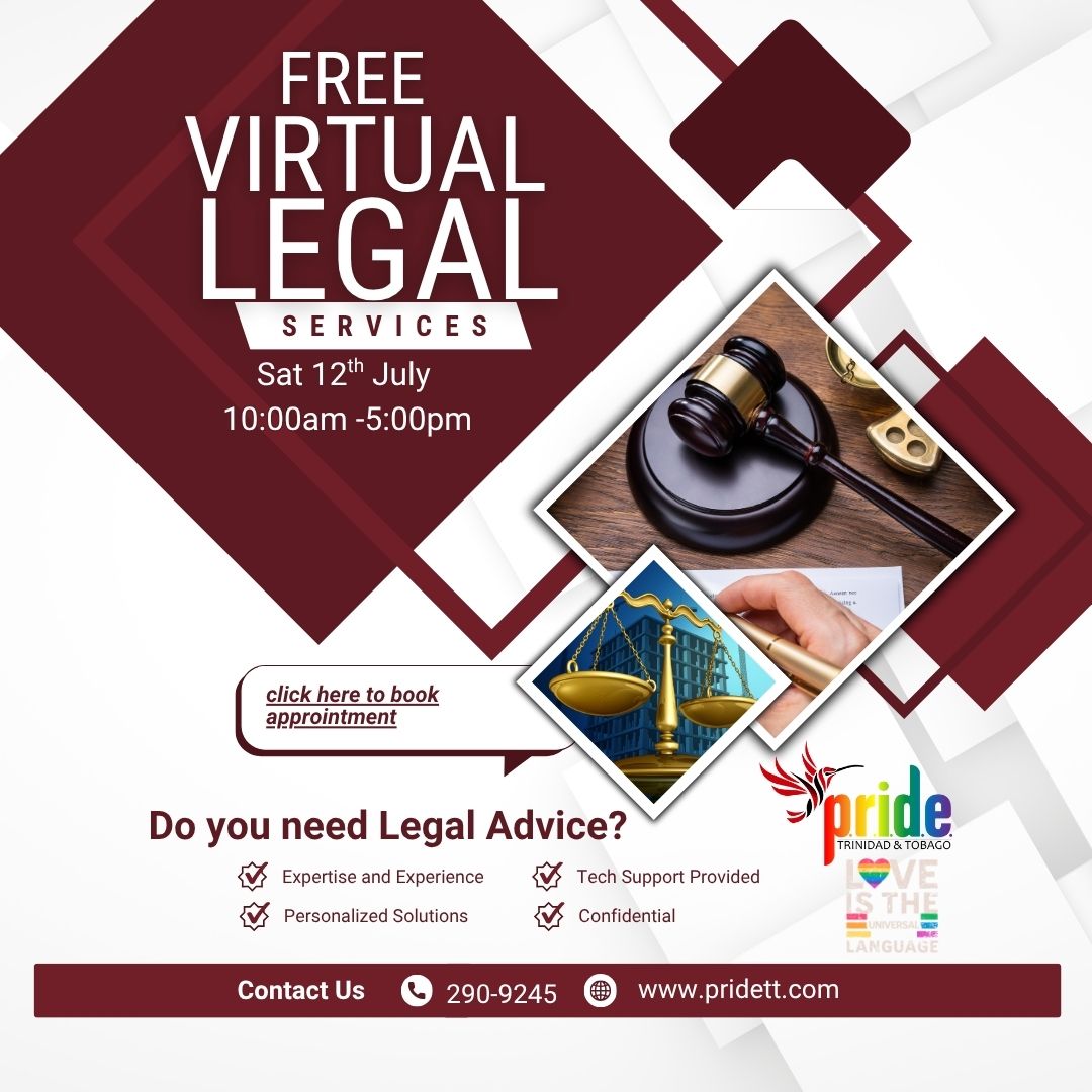 Red and White Modern Legal Consultant Services Flyer (Instagram Post)